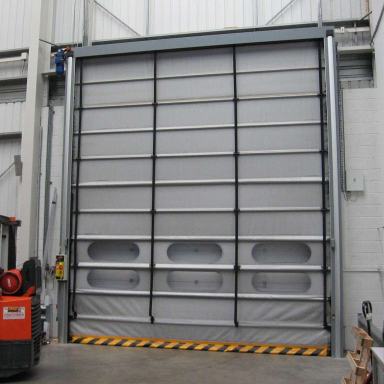 Insulated Sectional Door with High Security Vision Hull