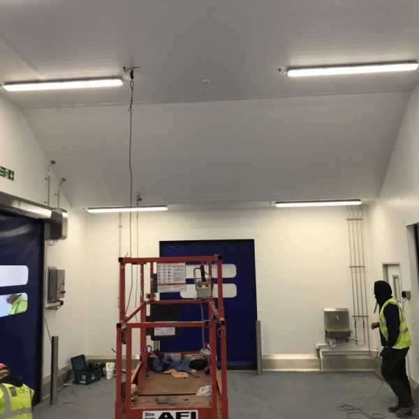 Final commission of 3 high speed doors in Grimsby