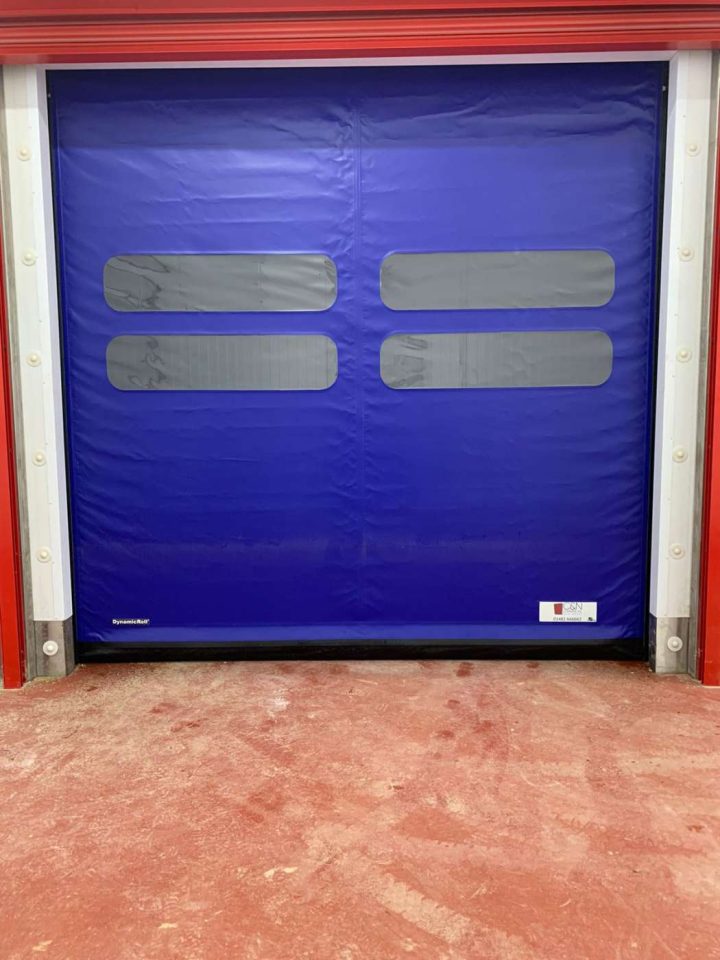 high speed roller door in grimsby