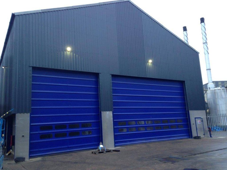 high speed roller door in grimsby