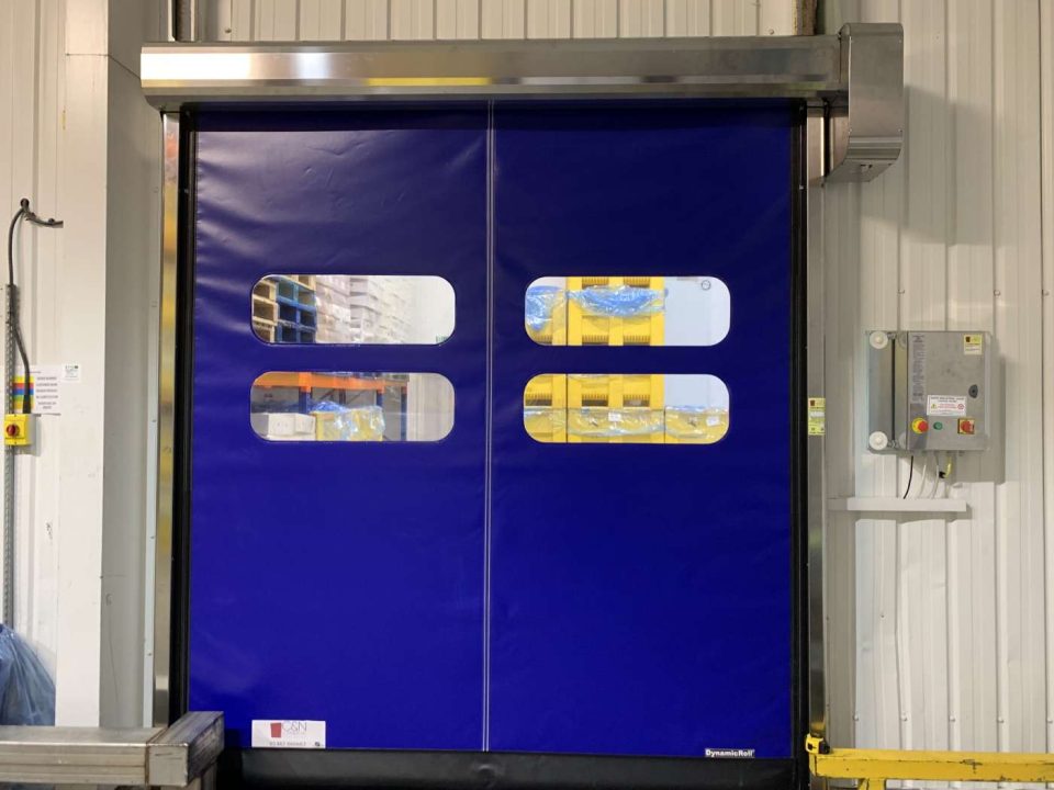 high speed roller door in grimsby