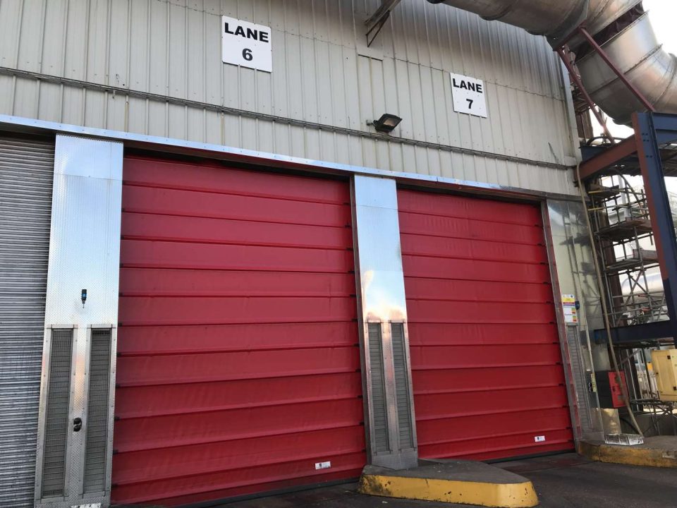 high speed roller door in hull