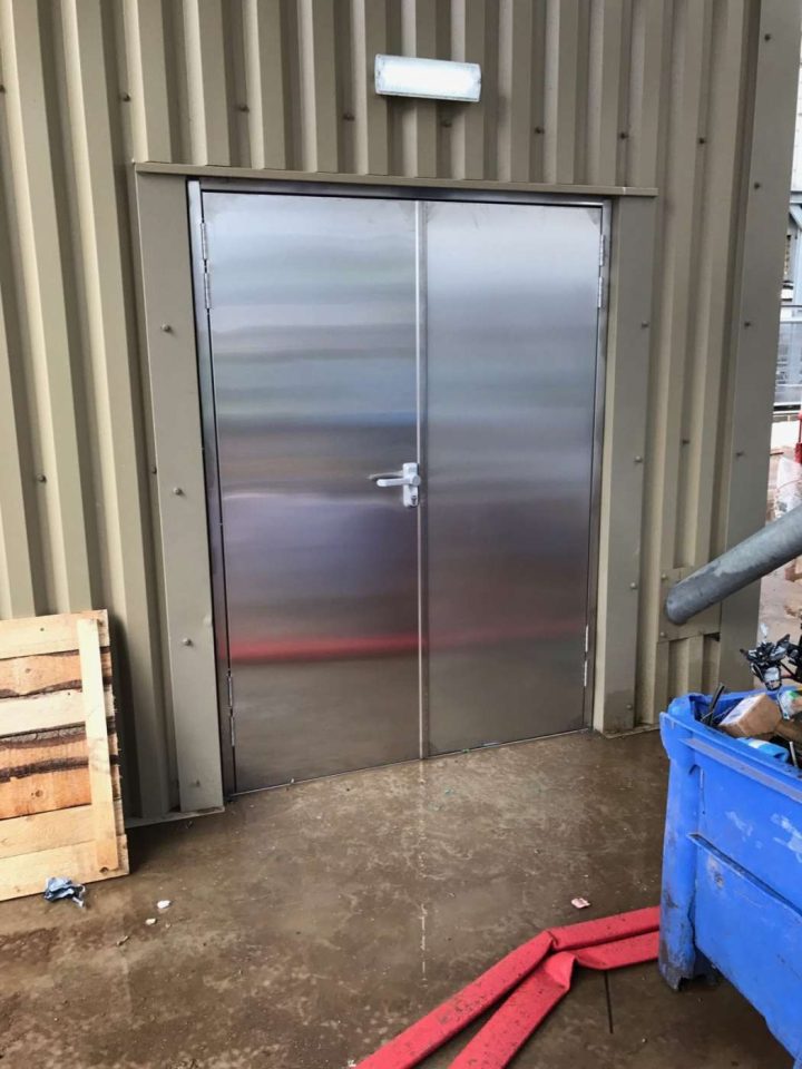 steel personnel door Grimsby